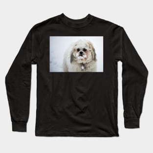 Snowy face Long Sleeve T-Shirt